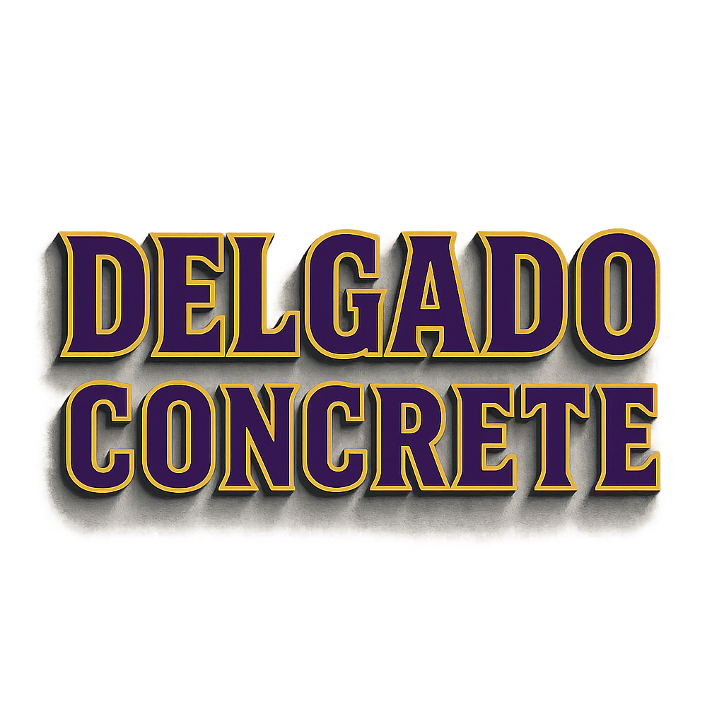 Delgado Concrete Logo